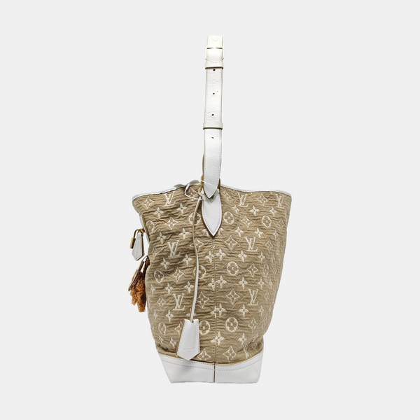 SABBIA BESACE Monogram Canvas Brown