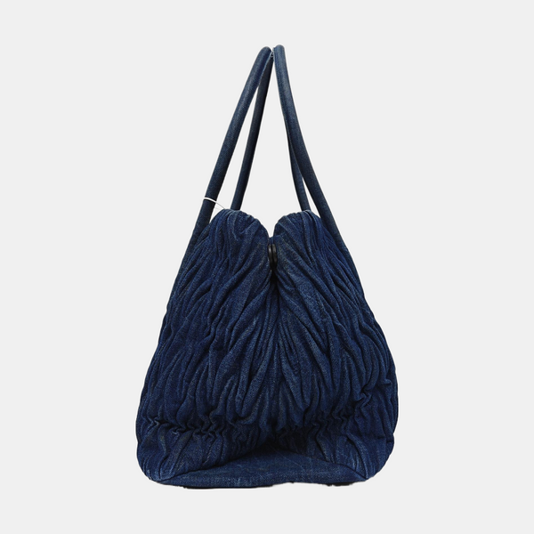 Avenue Quilted Denim Blue