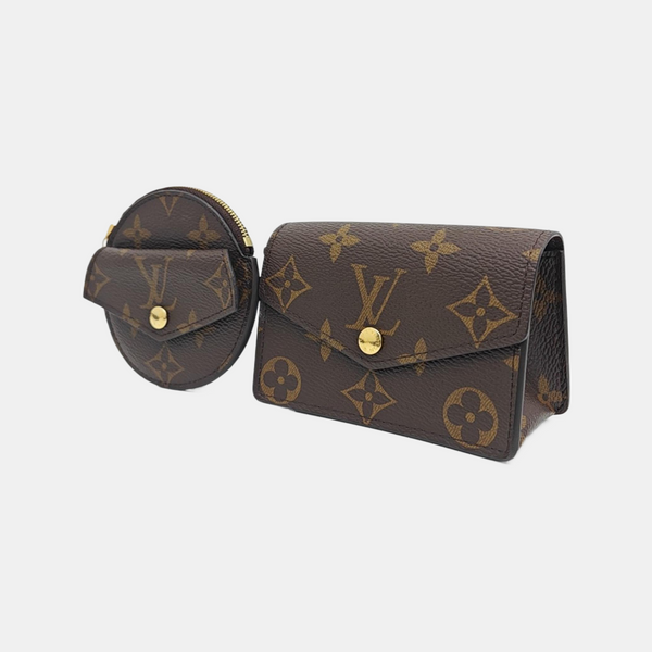 CEINTURE DAILY Monogram Coated Canvas Brown