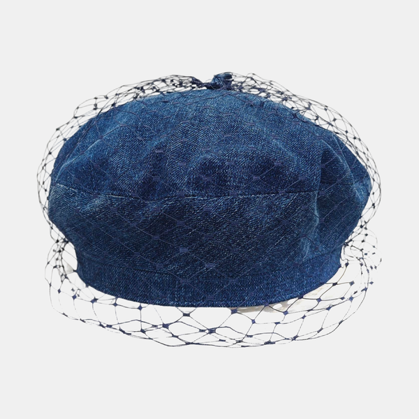 Sombrero de algodón azul