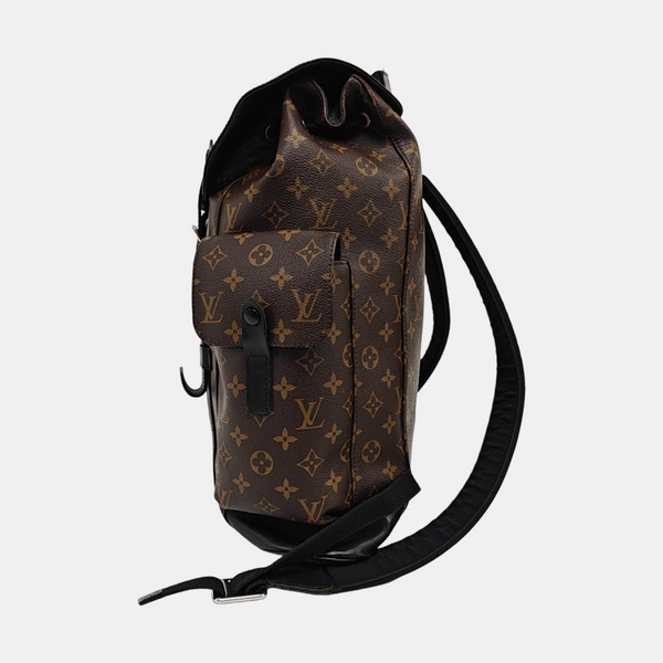 CHRISTOPHER MM Monogram Coated Canvas Brown