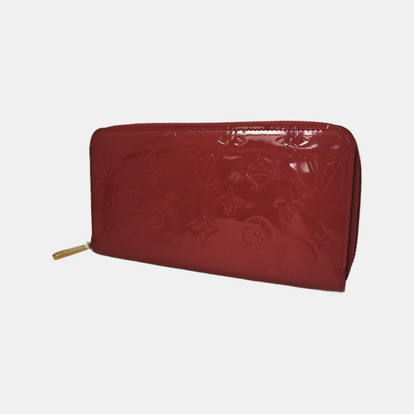 ZIPPY Patent Leather Red Wallet