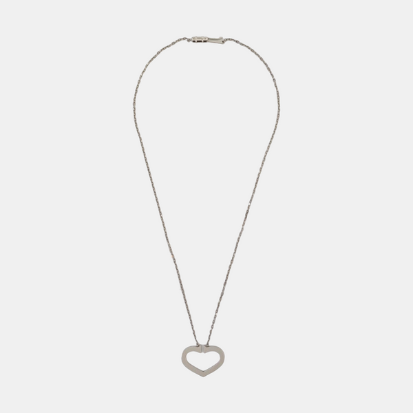 18k White Gold Silver Necklace