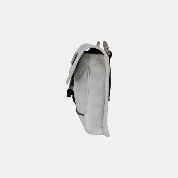 Nylon Crossbody Bag White