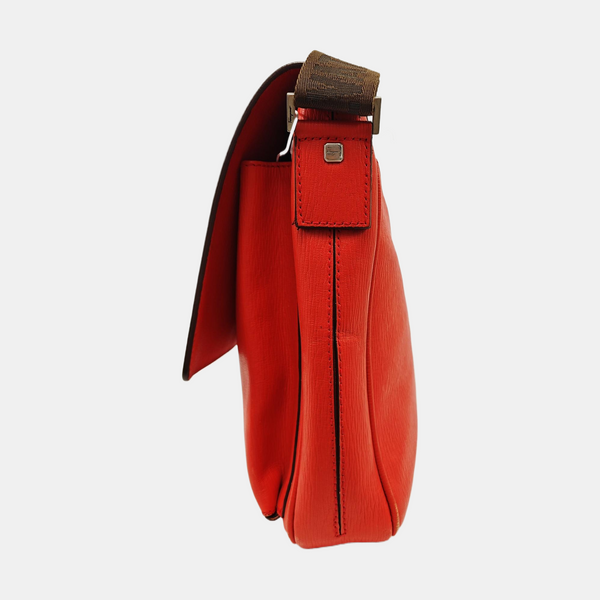 Calfskin Shoulder Bag Red