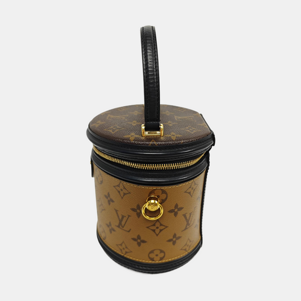CANNES PM Monogram Coated Canvas Brown