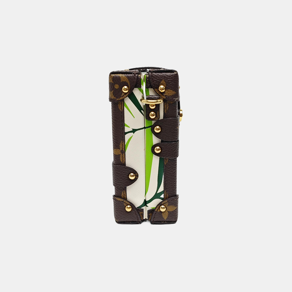 PETITE MALLE Coated Canvas Green
