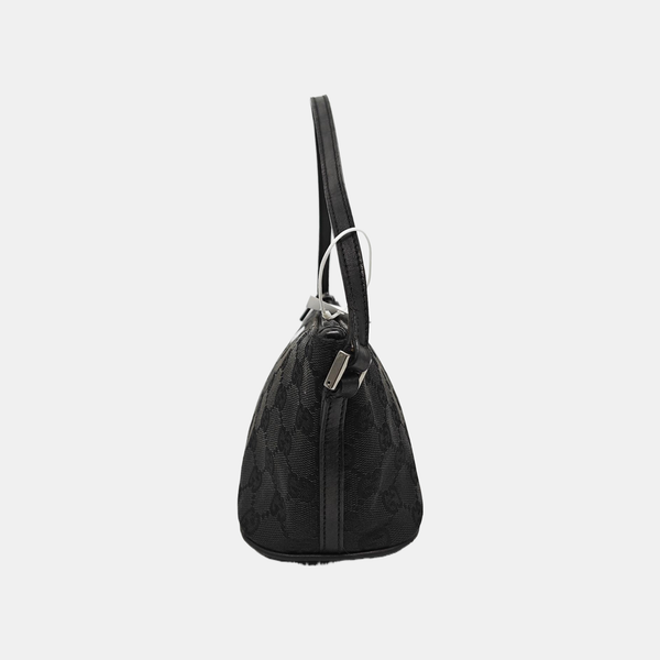 Boat Pochette Monogram Canvas Black