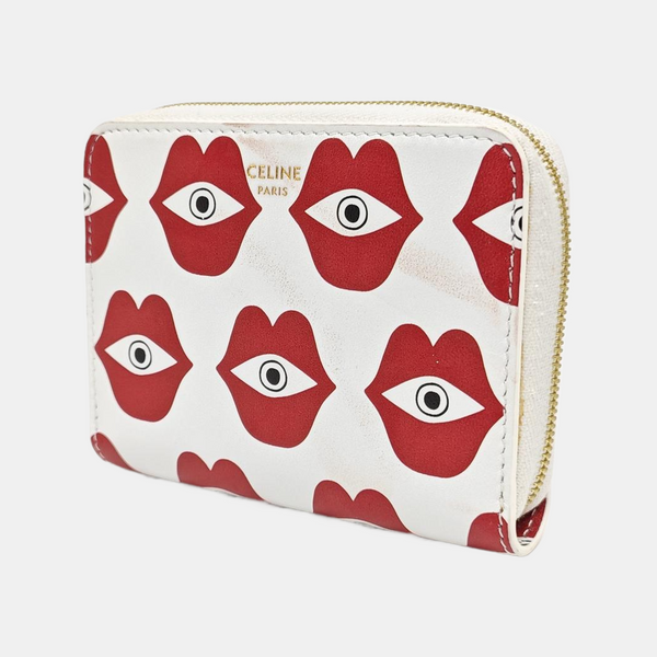 Calfskin Card Holder White