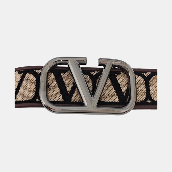 Fabric Belt Beige