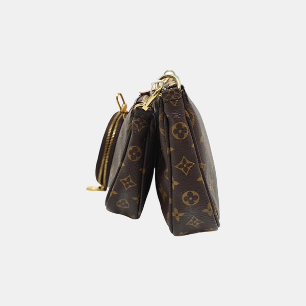 MULTI Monogram Coated Canvas Brown