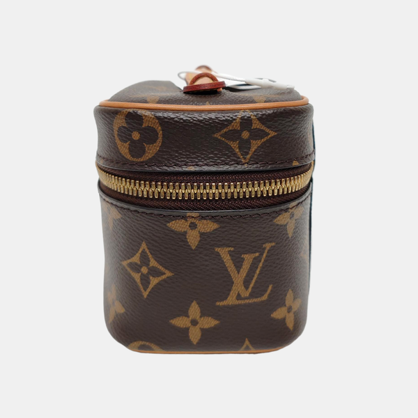 NICE Super Mini Monogram Coated Canvas Brown