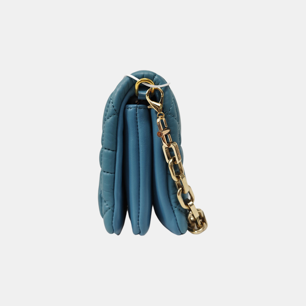 Dior Caro Small Cannage Calfskin Blue