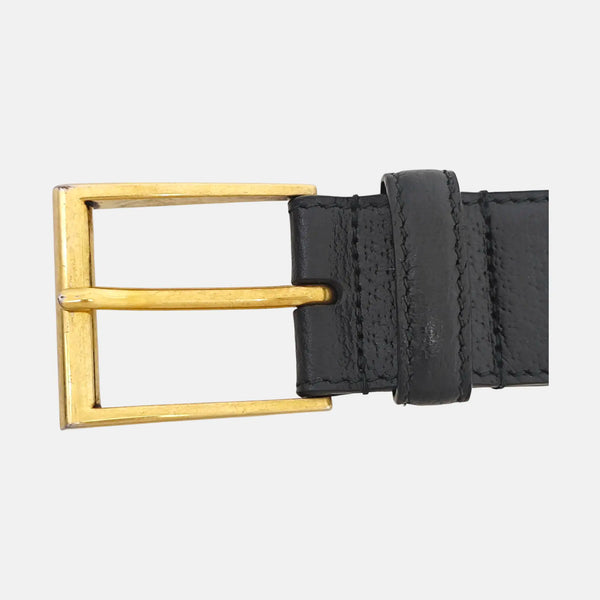 Leather Belt Black
