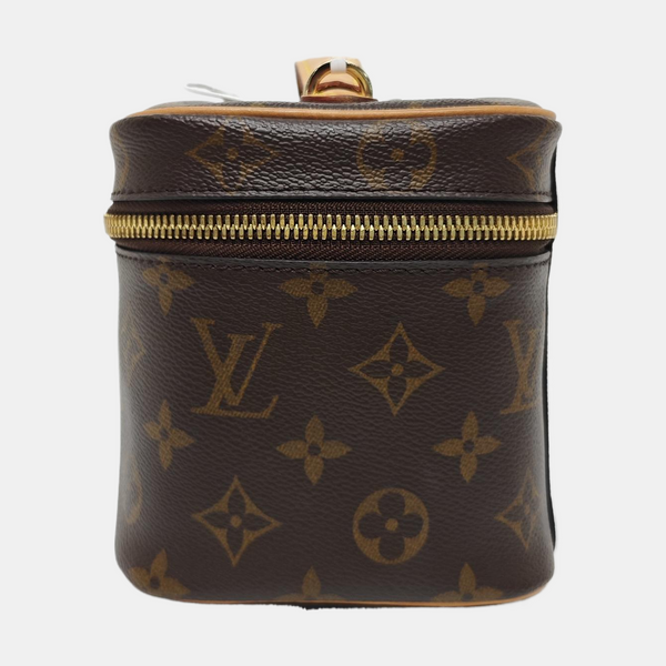 NICE Mini Monogram Coated Canvas Brown