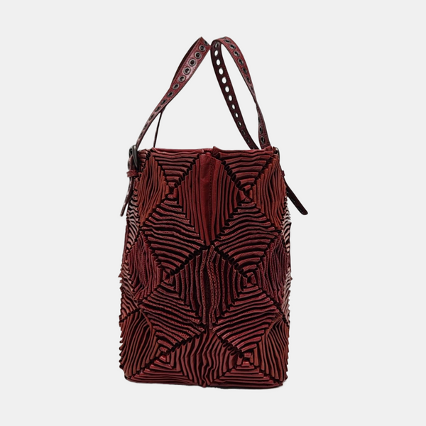 Calfskin Tote Bag Red