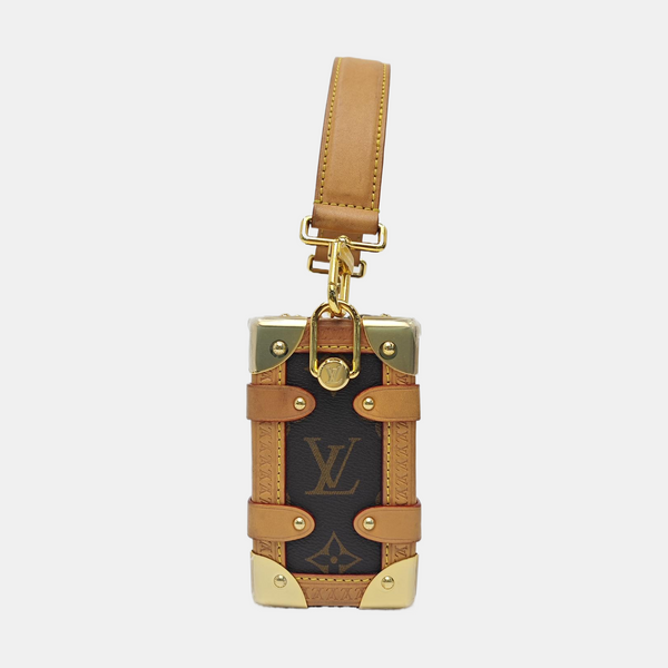 SIDE TRUNK PM Monogram Coated Canvas Brown