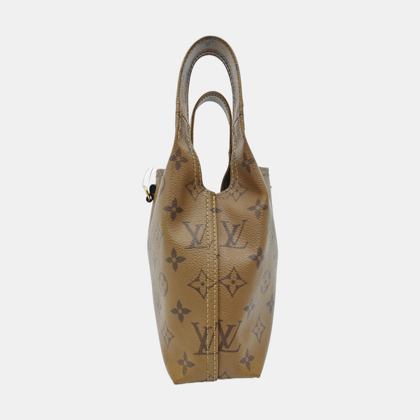 ATLANTIS BB Monogram Coated Canvas Brown