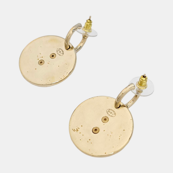 Metal Gold Earrings