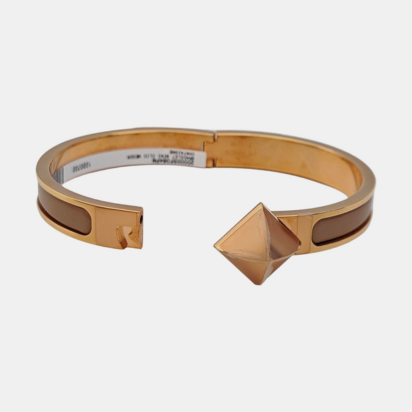 Clic H Metal Rose Gold Bangle