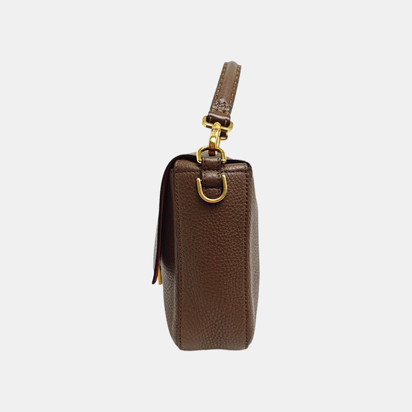 Baguette Calfskin Brown