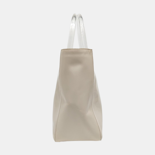 Calfskin Tote Bag Beige