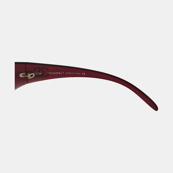 Synthetic Sunglasses Red