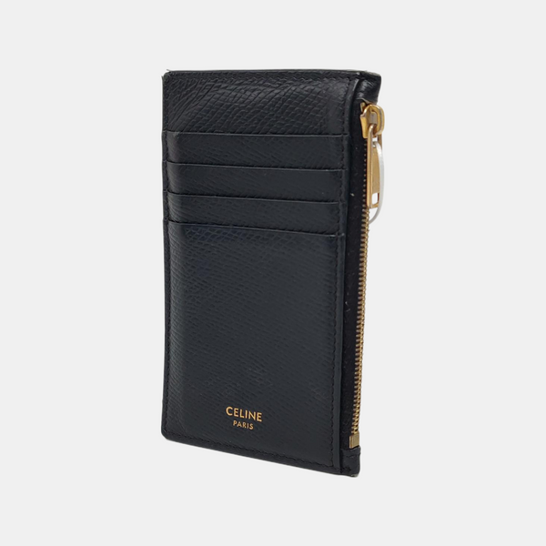 Calfskin Card Holder Black