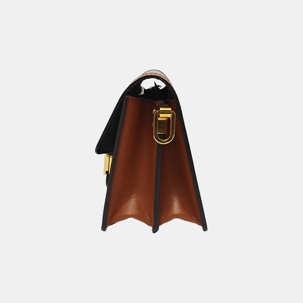 DAUPHINE Mini Monogram Coated Canvas Brown