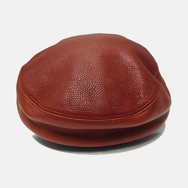 Leather Hat Brown