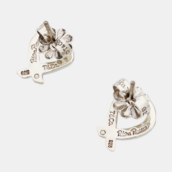 Paloma Picasso 925 Sterling Silver Stud Earrings