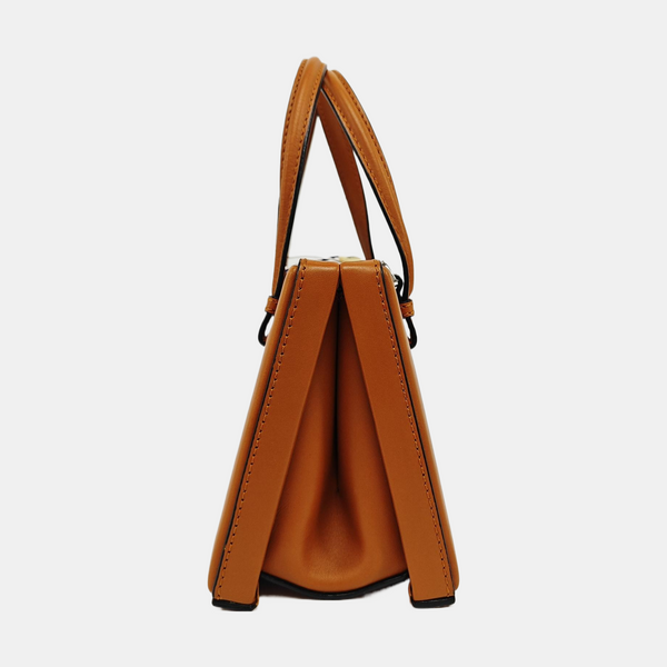 Postal Small Calfskin Brown