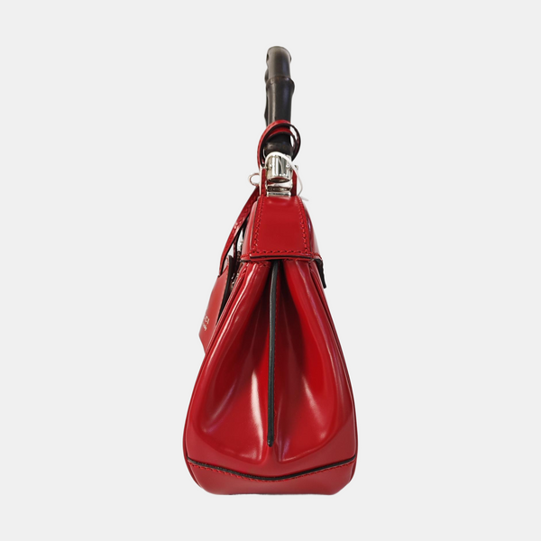Lady Lock Calfskin Red