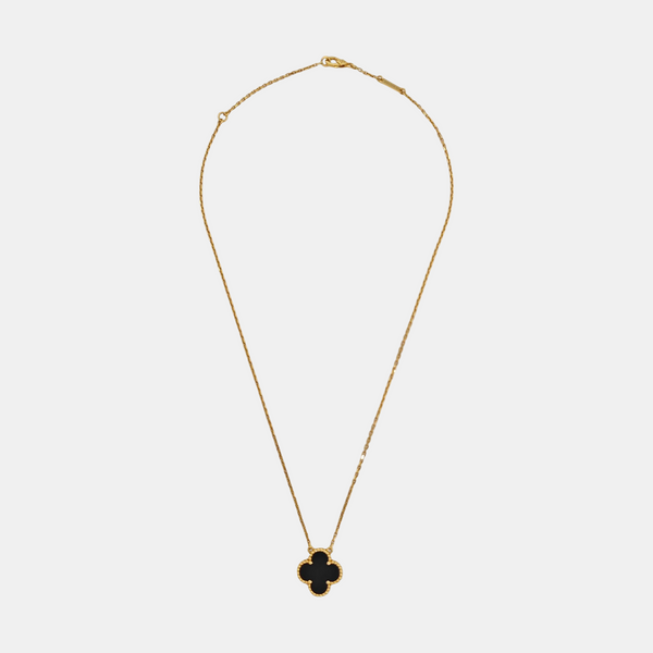 Vintage Alhambra 18k Gold Necklace