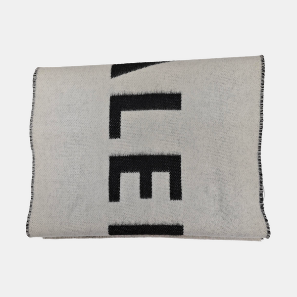 Wool Scarf White