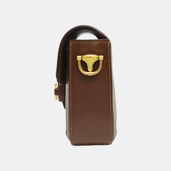 Horsebit 1955 Mini Coated Canvas Beige