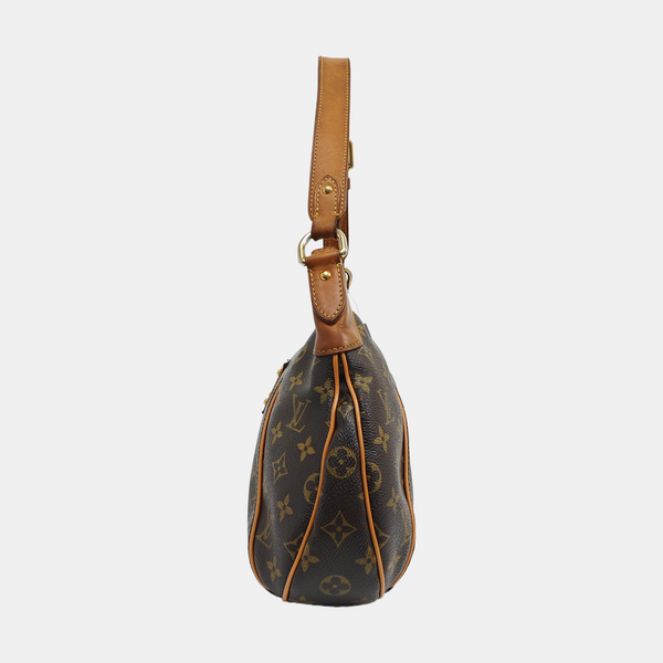 VINTAGE THAMES GM Monogram Coated Canvas Brown