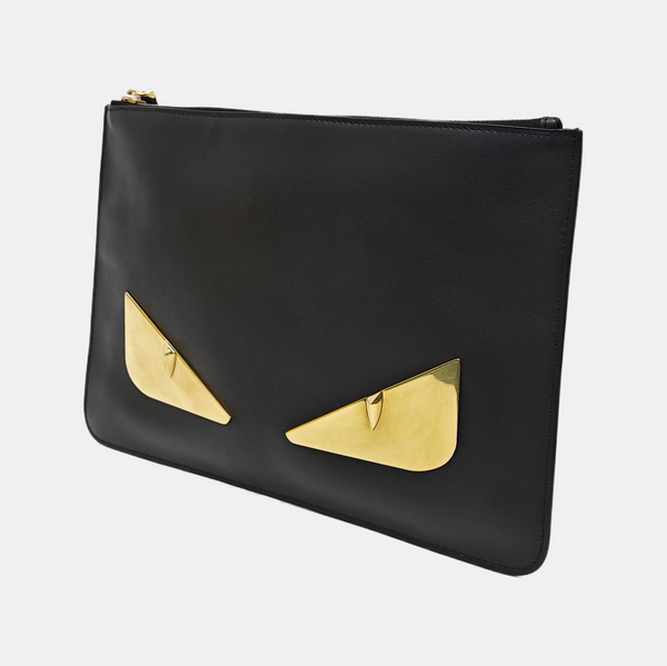 Calfskin Clutch Black