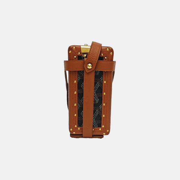 Minaudière Coated Canvas Black