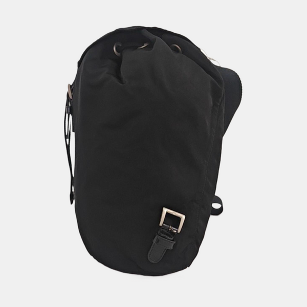 Nylon Backpack Black