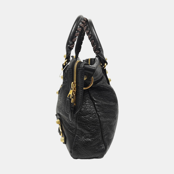 Classic City Small Lambskin Black
