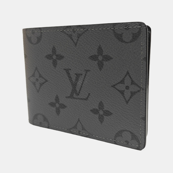 SLENDER Monogram Coated Canvas Gray Wallet