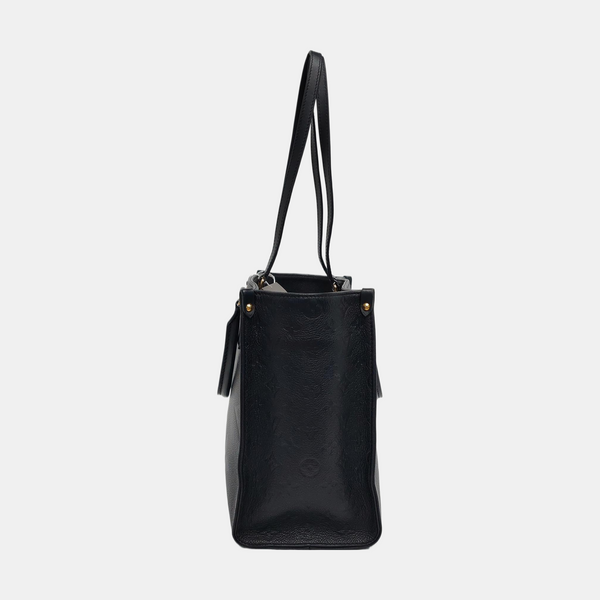 ONTHEGO MM Monogram Calfskin Black