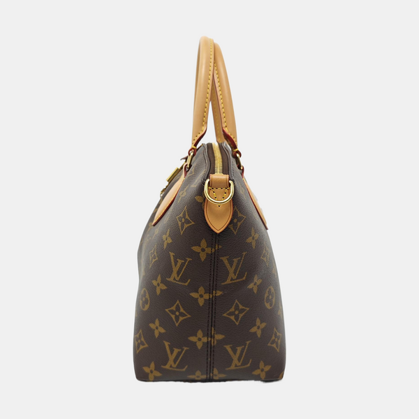 BOETIE PM Monogram Coated Canvas Brown