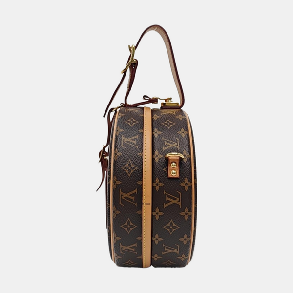 BOITE CHAPEAU PM Monogram Coated Canvas Brown