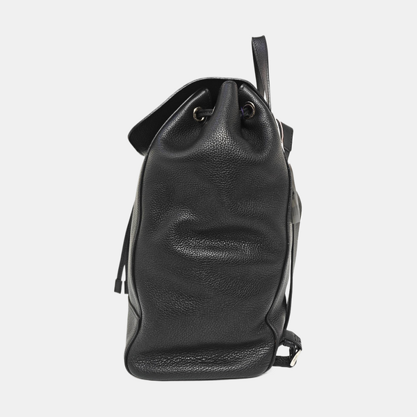 Calfskin Backpack Black