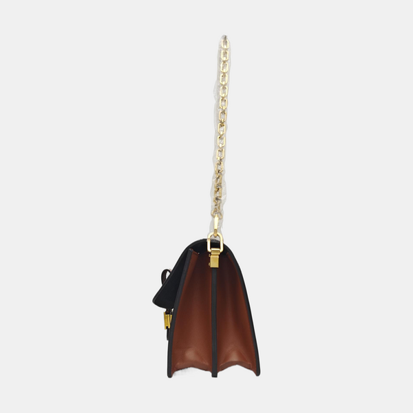 DAUPHINE MM Monogram Coated Canvas Brown