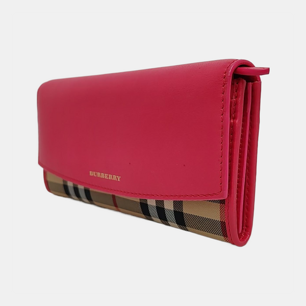 Canvas Wallet Red