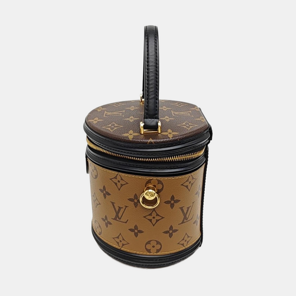 CANNES PM Monogram Coated Canvas Brown