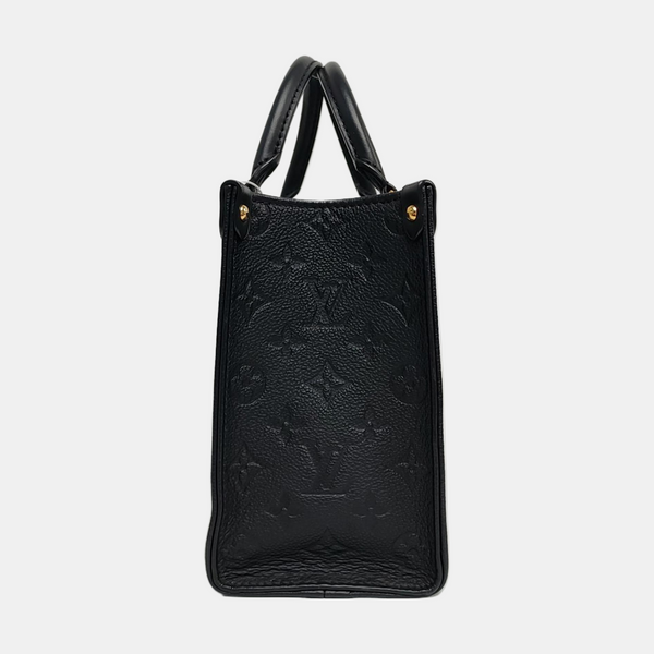 ONTHEGO PM Monogram Calfskin Black